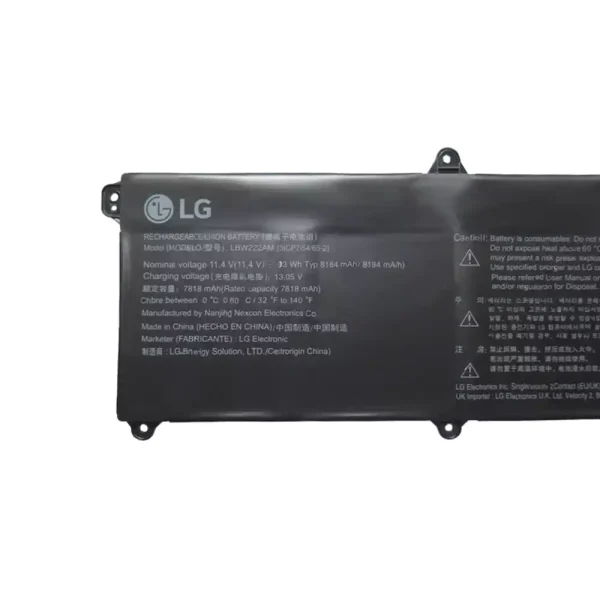 Original laptop battery for LG LBW222AM - Image 3