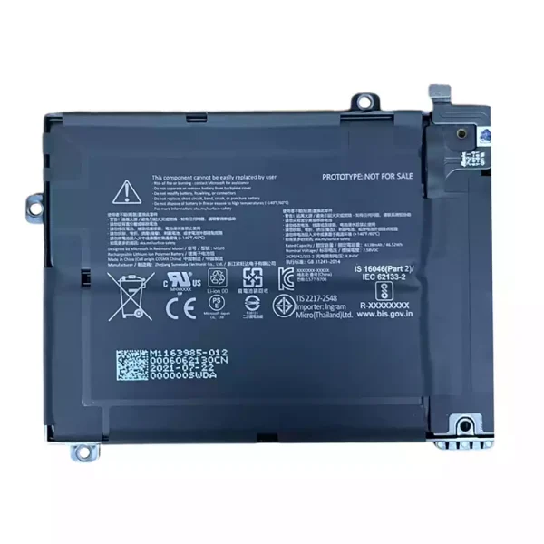 Original laptop battery for Microsoft Surface Pro 9 2038 1996 1997 2032 DYNM04 - Image 3