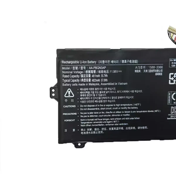 Original laptop battery for SAMSUNG AA-PBQN3AP - Image 3