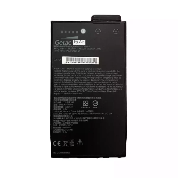Original laptop battery for Getac BP3S2P3450P-01 441901000002