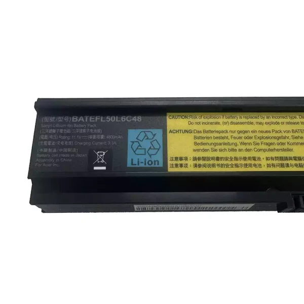 Original laptop battery for ACER BATEFL50L6C48 - Image 2