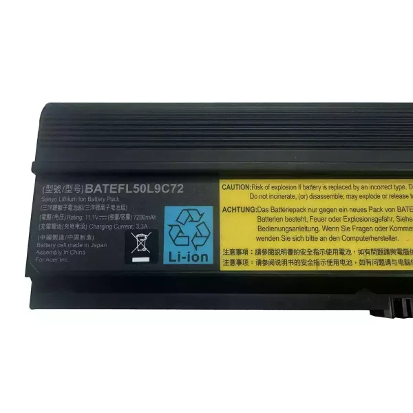 Original laptop battery for ACER BATEFL50L9C72 - Image 2