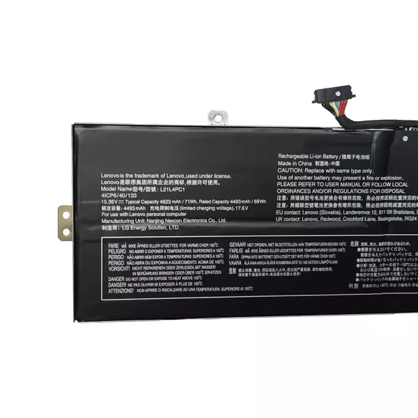 Original laptop battery for Lenovo L21M4PC4 L21L4PC1 - Image 3