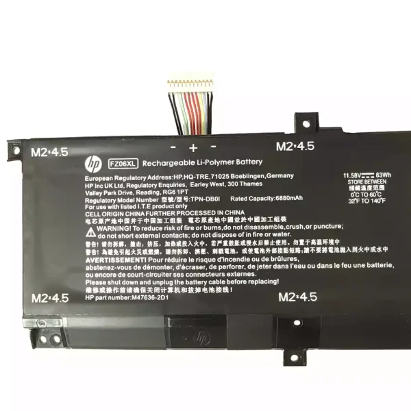 Original laptop battery for HP FZ06XL - Image 3