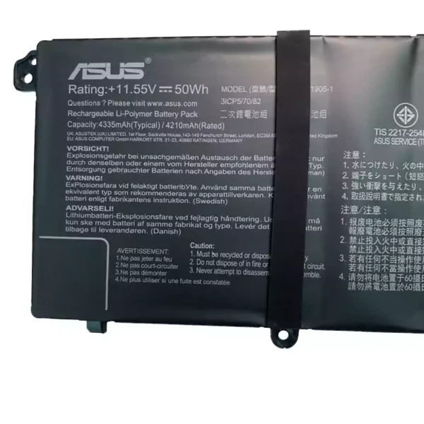 Original laptop battery for ASUS C31N1905-1 - Image 2
