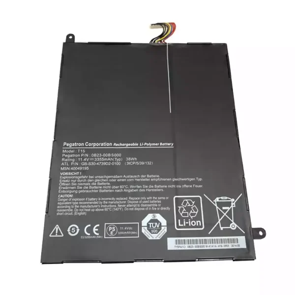 Original laptop battery for 0B23-00BS000 GB-S30-4739D2-0100 40049195