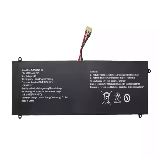 Original laptop battery for ZL4776127-2S