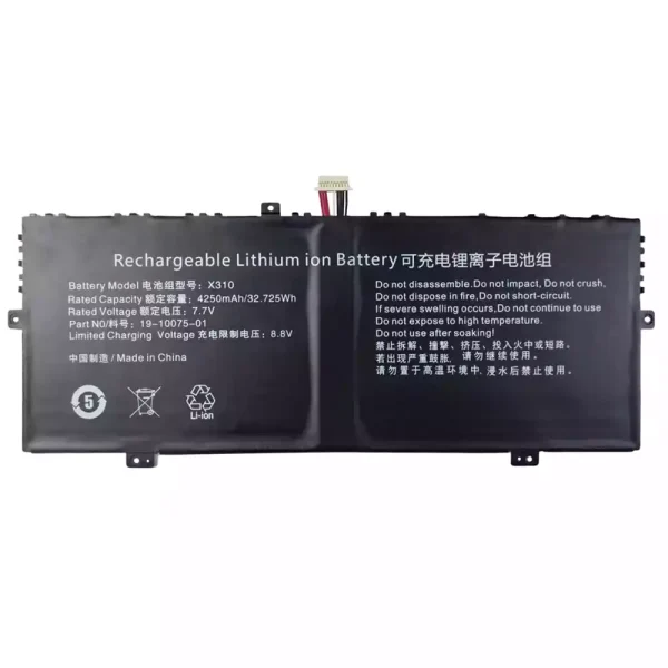 Original laptop battery for X310,Chuwi LarkBook CWI509 Jumper JNB13 Ezbook X3 air 8128
