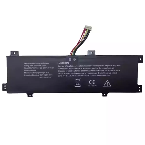 Original laptop battery for MLP4372121-2S 40064487