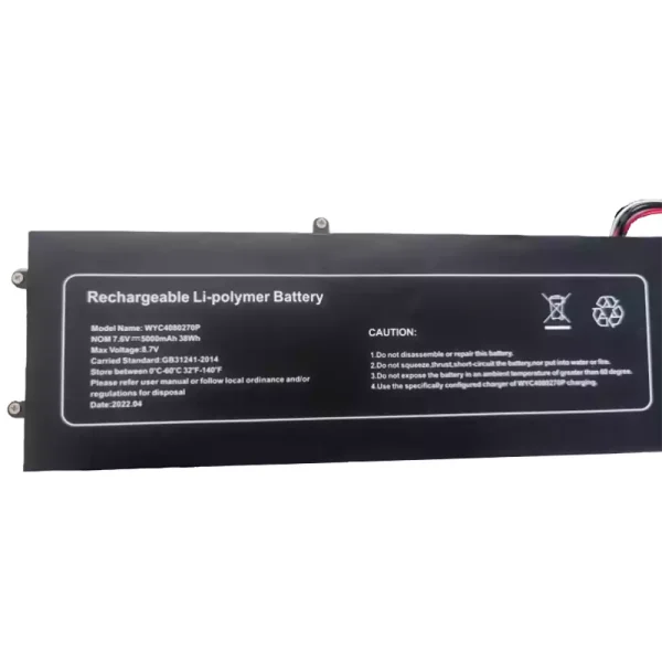 Original laptop battery for WYC4080270P