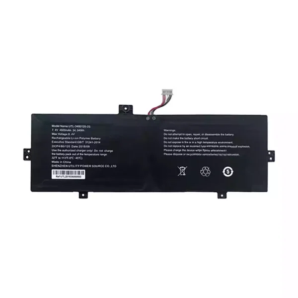 Original laptop battery for UTL-3480120-2S