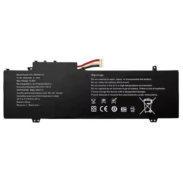 Original laptop battery for NV-549067-3S 5376275P GWTN156