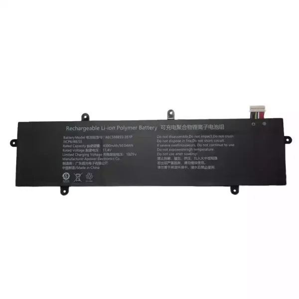 Original laptop battery for AEC598855-3S1P 596181-3S