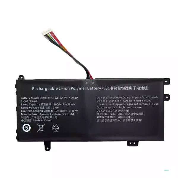 Original laptop battery for AEC657987-2S1P