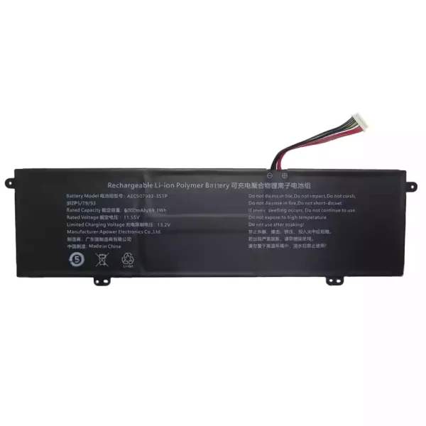 Original laptop battery for AEC507993-3S1P