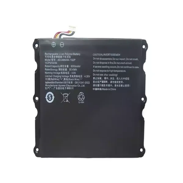 Original laptop battery for AEC485494-1S2P