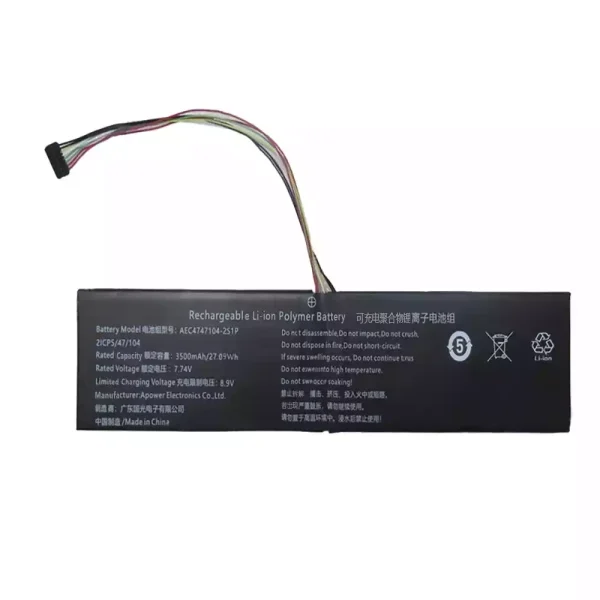 Original laptop battery for AEC4747104-2S1P