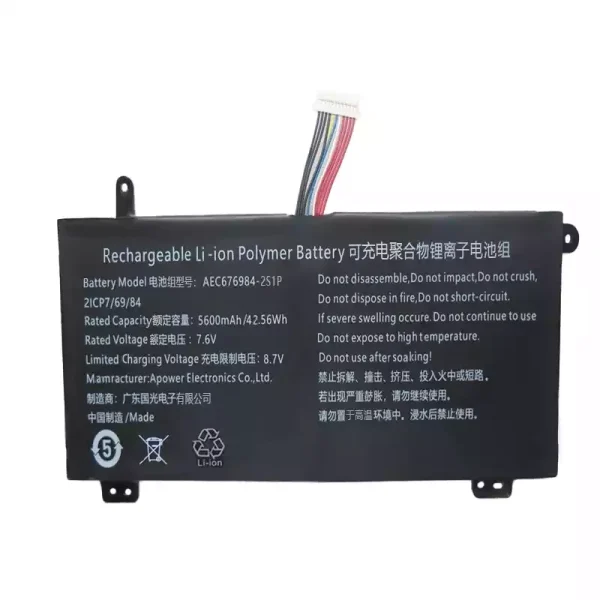 Original laptop battery for AEC676984-2S1P - Image 3
