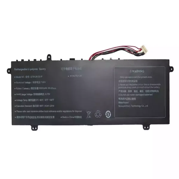 Original laptop battery for 3278128-2S1P