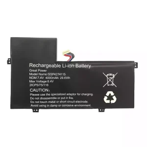 Original laptop battery for GSP4274115