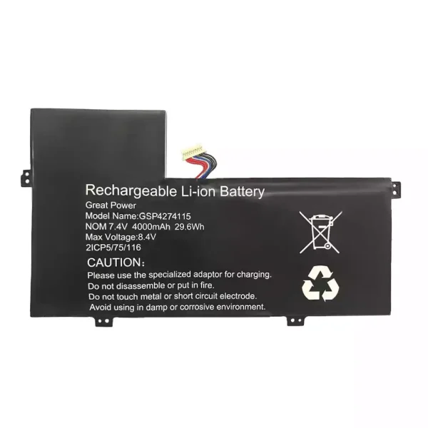 Original laptop battery for GSP4274115