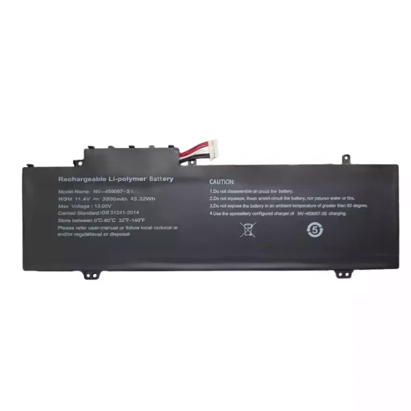 Original laptop battery for NV-459067-3S