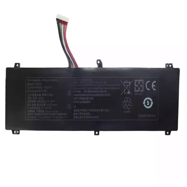 Original laptop battery for W052