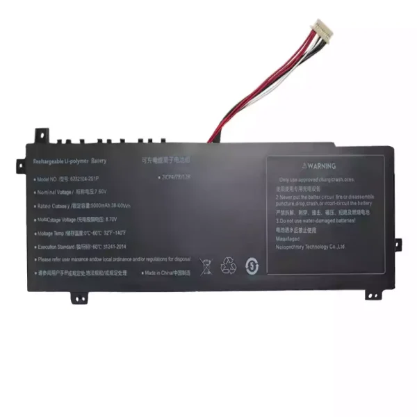 Original laptop battery for 6552104-2S1P