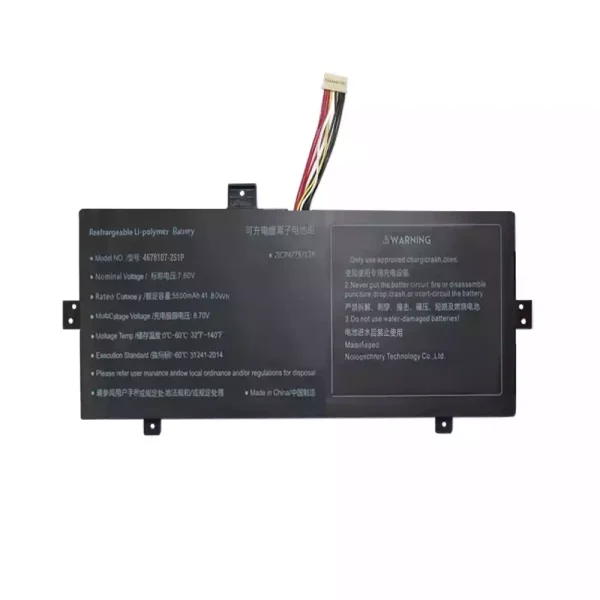 Original laptop battery for 4678107-2S1P