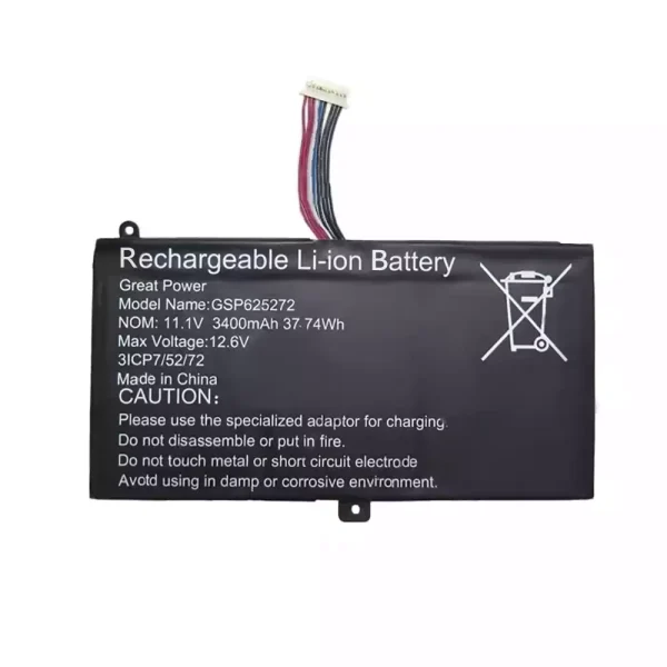 Original laptop battery for GSP625272