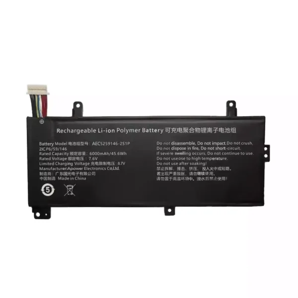Original laptop battery for AEC5259146-2S1P