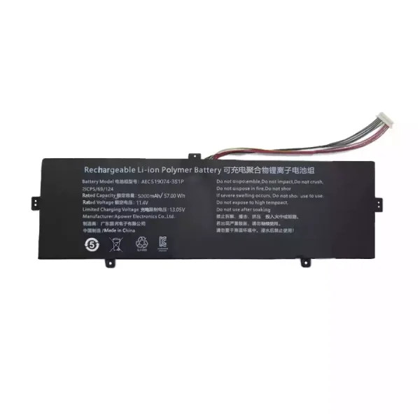 Original laptop battery for AEC519074-3S1P