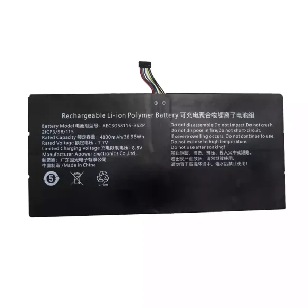 Original laptop battery for AEC3058115-2S2P