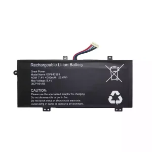 Original laptop battery for GSP647689