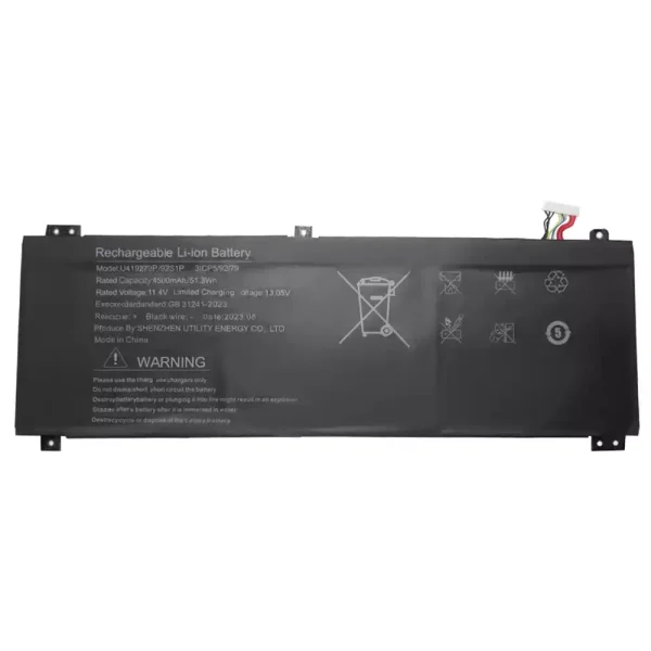 Original laptop battery for U419279PV-3S1P