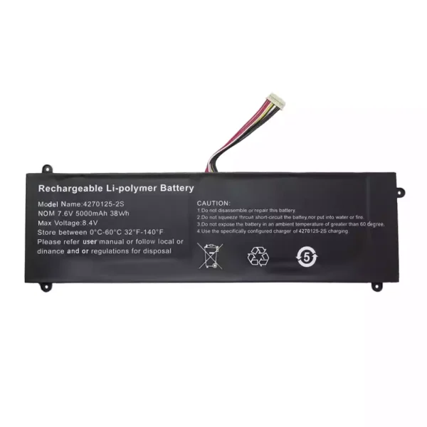 Original laptop battery for 4270125-2S