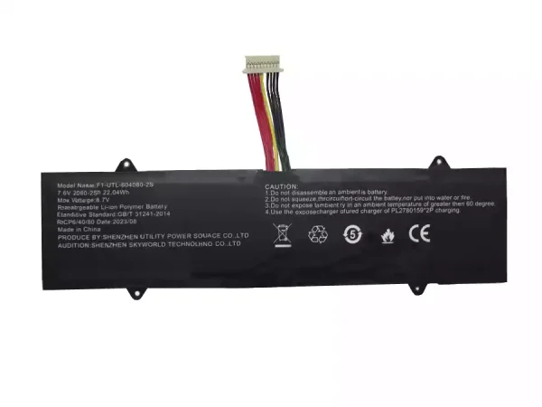 Original laptop battery for F1-UTL-604080-2S