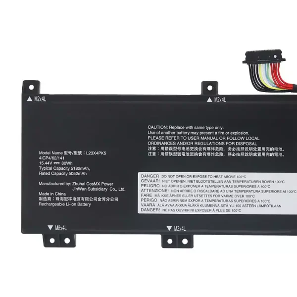 Original laptop battery for LENOVO L23M4PK5 L23B4PK5 L23X4PK5 L23C4PK5 L23D4PK5 - Image 3