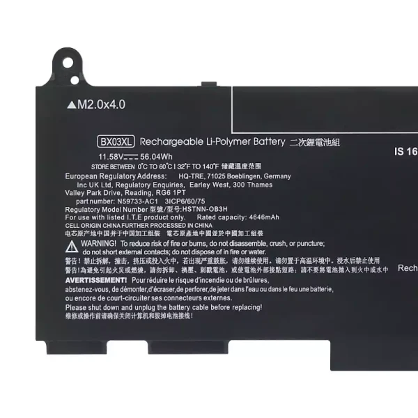 Original laptop battery for BX03XL - Image 3