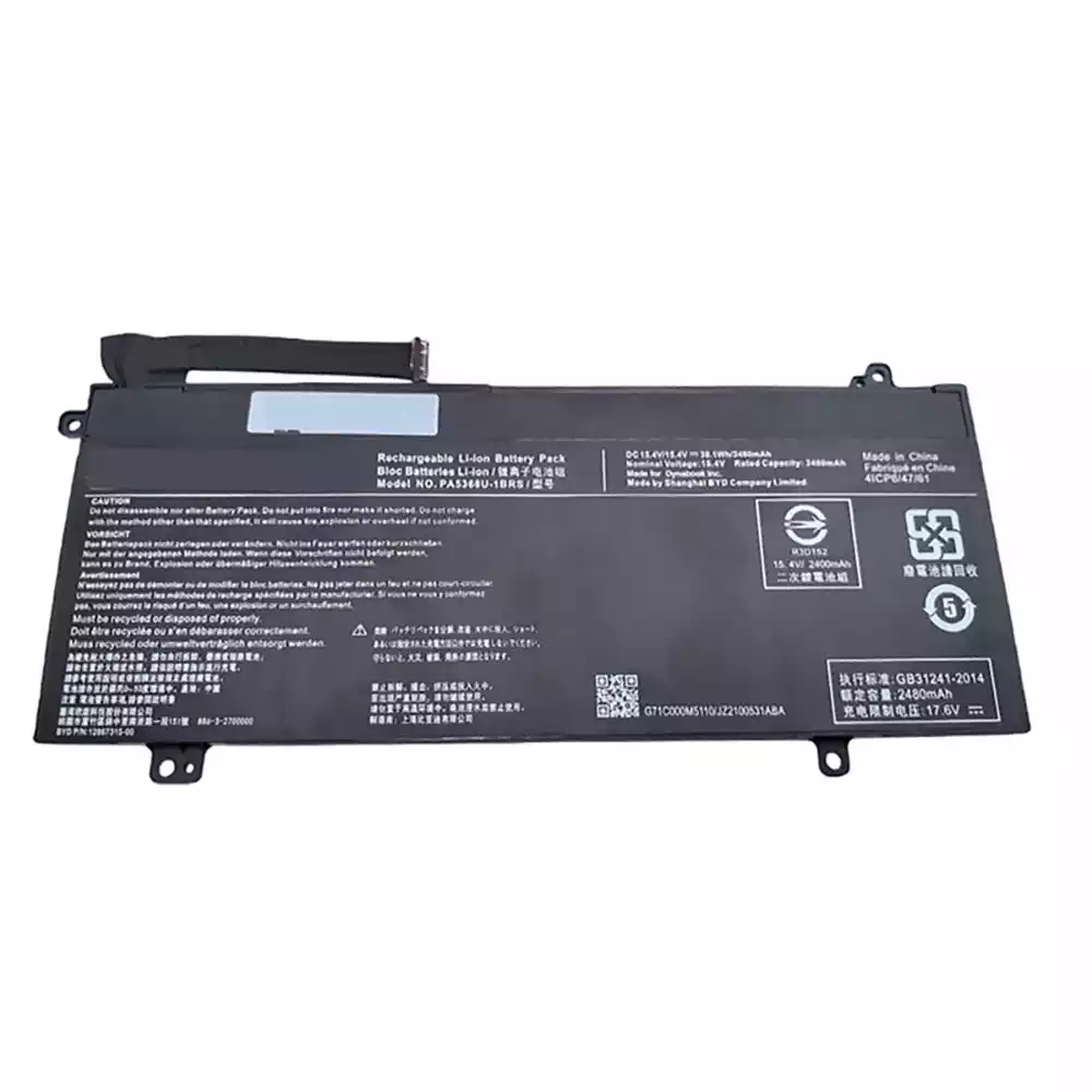 Original laptop battery for TOSHIBA PA5368-1BRS