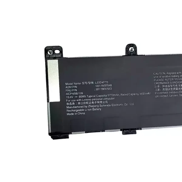 Original laptop battery for LENOVO L23D4P70 L23C4P70 - Image 3