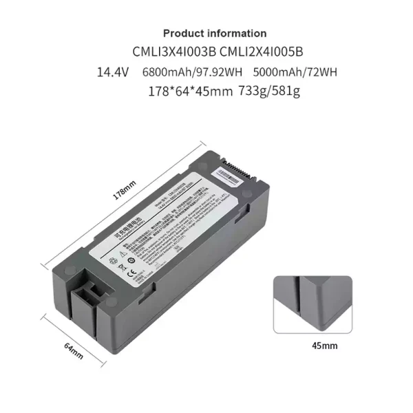 High Quality battery for COMEN CMLI2X4I005B CMLI2X4I002B - Image 3