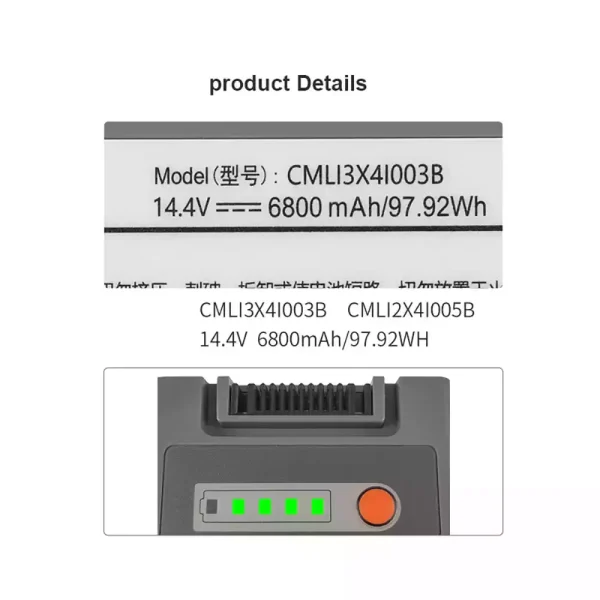 High Quality battery for COMEN CMLI2X4I005B CMLI2X4I002B - Image 4