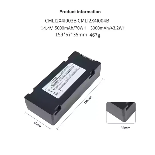 High Quality battery for COMEN CMLI2X4I003B - Image 2