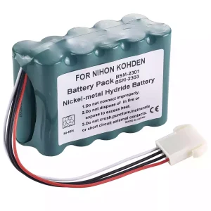 High Quality battery for Nihon Kohden BSM-2300 BSM-2300A,BSM-2300K,BSM-2301,BSM-2301A,BSM-2301C,BSM-2301K,BSM-2303,BSM-2303C,BSM-2303K,BSM-2304,BSM-2304A