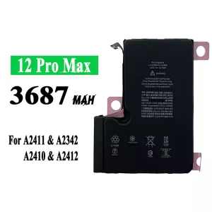 Replacement battery A2466 for iPhone 12 Pro Max