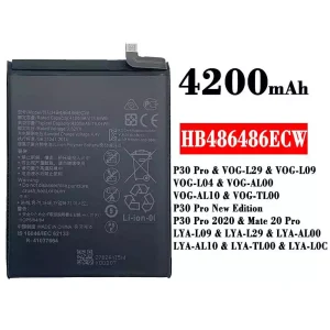 Replacement battery HB486486ECW for HUAWEI P30 Pro/P30 Pro New Edition/P30 Pro 2020/Mate 20 Pro