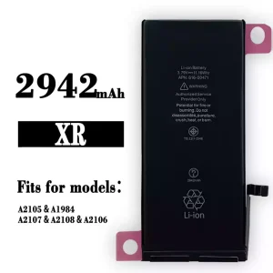 Replacement battery 616-00471 for iPhone XR /A2105/A1984/A2107/A2108/A2106