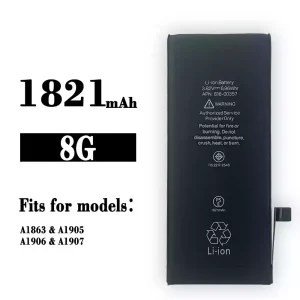 Replacement battery 616-00357 for iPhone 8G/A1863/A1905/A1906/A1907