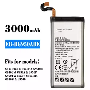 Replacement battery EB-BG950ABE for Samsung S8